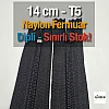 Naylon Cep Fermuarı 14 Cm  Dipli -  NC0014T5