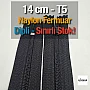 Naylon Cep Fermuarı 14 Cm  Dipli -  NC0014T5