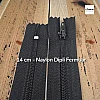 Naylon Cep Fermuarı 14 Cm  Dipli -  NC0014T5