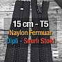 Nylon Pocket Zipper with 15 cm Bottom - NC0015T5