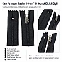 Nylon Pocket Zipper 16 cm Combi Handle Bottom - NC0016T10C
