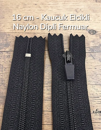 Nylon Pocket Zipper 16 cm with Special Handle and Bottom - NC0016T5Ö