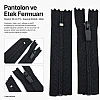 Naylon Cep Fermuarı 16 Cm Özel Elcikli Dipli -  NC0016T5Ö