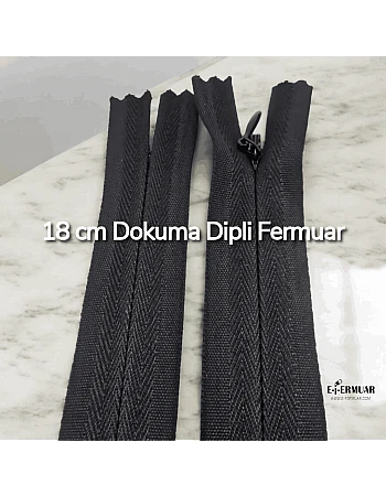 Woven 18 cm Tulle Zipper - NC0018DTUL