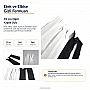 35 cm 13.77" Invisible Zipper with Tulle Tape | Elegant Dress and Eveningwear Zipper | NC0035TUL