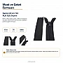 65 cm 25.59" Nylon Jacket Zipper | Open-End Separating Outerwear Zipper | NC0065T10