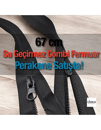 Waterproof Zipper 67 cm TPU Combi NC0067SG