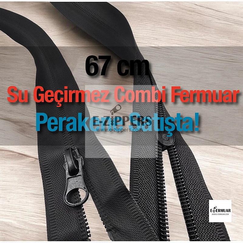 Waterproof Zipper 67 cm TPU NC0067SG