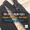 Naylon 68 Cm Mont Fermuarı Açık Uçlu (Separe)  -  NC0068T10