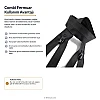 Su Geçirmez Fermuar 69 cm Tpu  NC0069SG