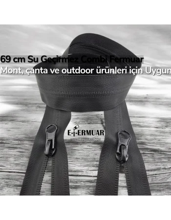 Waterproof Zipper 69 cm TPU NC0069SG