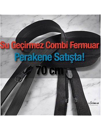 Waterproof Zipper 70 cm TPU Combi NC0070SG