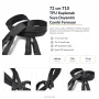 72 cm TPU Su Geçirmez Fermuar | Uzun Teknik Dış Giyim İçin Güçlü Seçim | NC0072SG