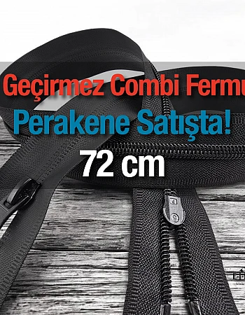 Waterproof Zipper 72 cm TPU Combi NC0072SG