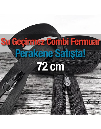 Waterproof Zipper 72 cm TPU Combi NC0072SG