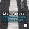 Naylon 72 Cm Mont Fermuarı Açık Uçlu (Separe)  -  NC0072T10