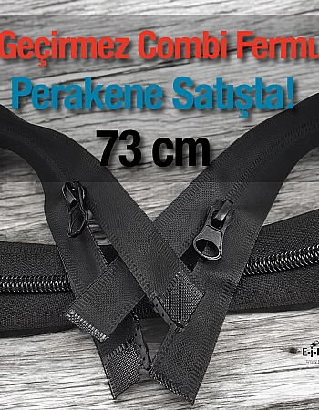 Waterproof Zipper 73 cm TPU Combi NC0073SG