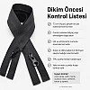 Su Geçirmez Fermuar 73 cm Tpu NC0073SG