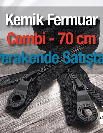 Bone Combi 70 cm Jacket with Open-Ended Zipper (Separate) - PR0070t6C