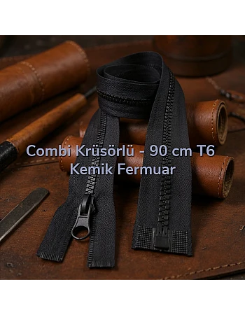 Kemik  90 Cm Mont Fermuarı Açık Uçlu (Separe)  -  PR0090T6