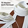 Durable and lightweight #3 nylon tape zipper, ideal for various textile products.
