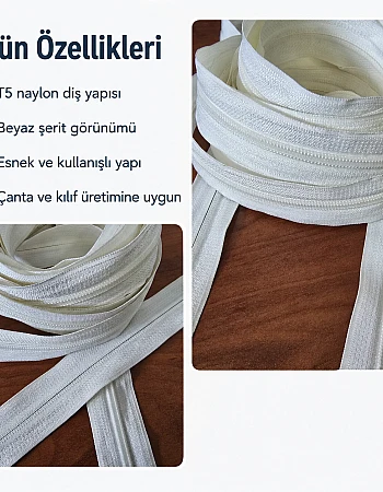Nylon Tape Zipper #3 - SRTNYLT5