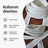 Durable and lightweight #3 nylon tape zipper, ideal for various textile products.