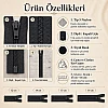 Cüzdancı Seti – , Çanta ve Cüzdan İçin Tip 5 20 Adet Siyah Kısa Fermuar Kapalı Uçlu Fermuar ST-0001T5