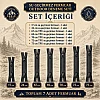 Su Geçirmez 7 Adet Fermuar Seti – Outdoor, Mont, Çanta ve Teknik Tekstil İçin - ST-0004T5