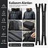 Su Geçirmez 7 Adet Fermuar Seti – Outdoor, Mont, Çanta ve Teknik Tekstil İçin - ST-0004T5