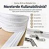 Nylon Tape Zipper Set for Bags, Cases, and Workshops - #5, 100 Metres + 50 Sliders - ST-0009T10-100M50C