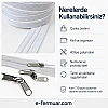 #5 Nylon Zipper Chain Kit for Bag Makers, Cases & Repair Shops – 200 m / 656.17 ft + 100 Sliders ST-0009T10-200M100C