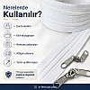 Atölyeler ve Çanta, Kılıf İçin T10 Naylon Şerit Fermuar Seti – 200 Metre + 100 Krüsör- ST-0009T10-200M100C