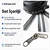 Teknik Tekstil ve Outdoor İçin T10 TPU Su Geçirmez Şerit Fermuar Seti – 10 Metre + 10 krüsör- ST-0010