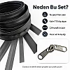 Teknik Tekstil ve Outdoor İçin T10 TPU Su Geçirmez Şerit Fermuar Seti – 10 Metre + 10 krüsör- ST-0010