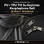 Outdoor Atölyeleri İçin PU + TPU Su Geçirmez T10  Şerit Fermuar Seti – 20 Metre + 20 Çekecek - ST-0011