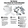 Tip 10 Naylon Şerit Fermuar Başlangıç Seti – 10 Metre + 10 Tek Elcikli Kürsör ST-T10T-NAYLON-10M10C