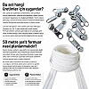 Atölye, Çanta ve Kılıf Üretimi İçin Tip 10 Naylon Şerit Fermuar Seti – 50 Metre + 25 Tek Elcikli Kürsör ST-T10T-NAYLON-50M25C