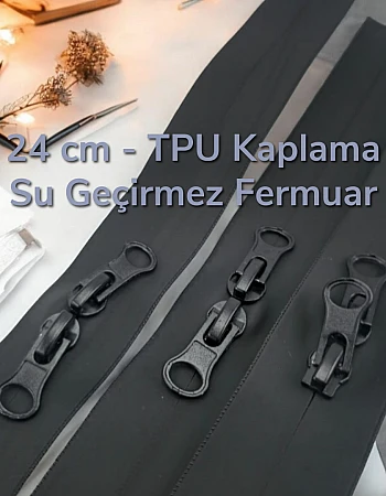 24 cm Waterproof  Zipper  P00024PRC