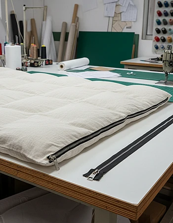 100 cm Fermuar Açık Uçlu - Separe Naylon Tip 10 Metalik Diş Rengi ZPSM0100T10