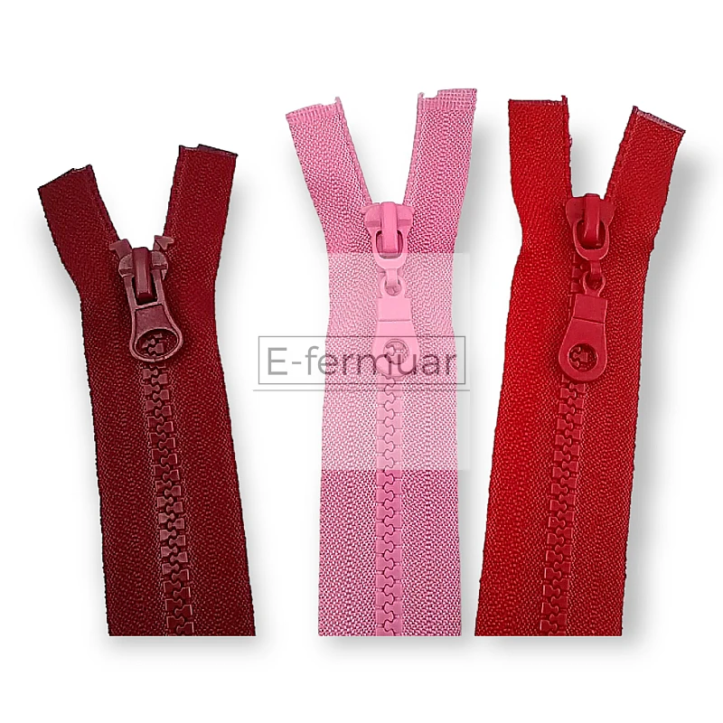 unisex 70 cm T5 Kemik Fermuar Açık Uçlu - Separe ZPK0070T5