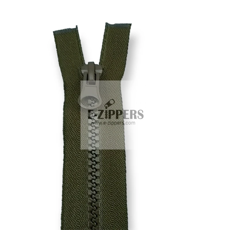 unisex 70 cm T5 Kemik Fermuar Açık Uçlu - Separe ZPK0070T5