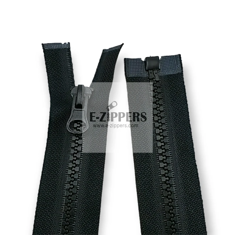 unisex 70 cm T5 Kemik Fermuar Açık Uçlu - Separe ZPK0070T5