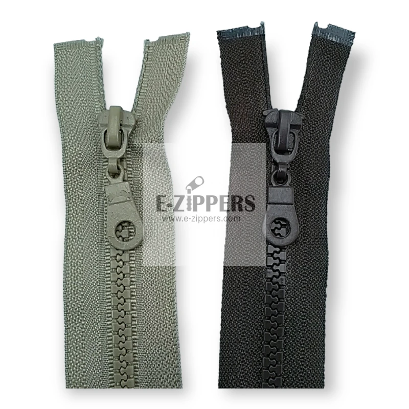 unisex 70 cm T5 Kemik Fermuar Açık Uçlu - Separe ZPK0070T5