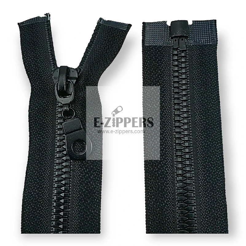 unisex Kemik Fermuar 70 cm T6 Timsah Diş Açık Uçlu - Separe ZPK0070T6TM