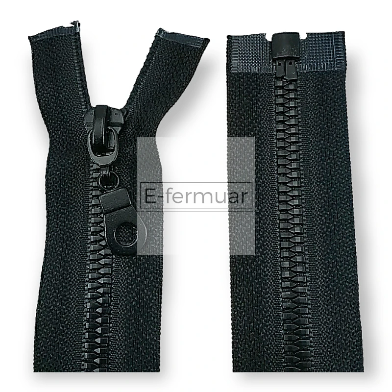 unisex Kemik Fermuar 70 cm T6 Timsah Diş Açık Uçlu - Separe ZPK0070T6TM