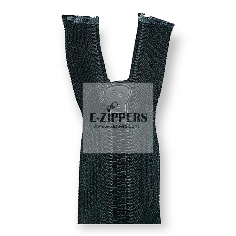 unisex Kemik Fermuar 70 cm T6 Timsah Diş Açık Uçlu - Separe ZPK0070T6TM