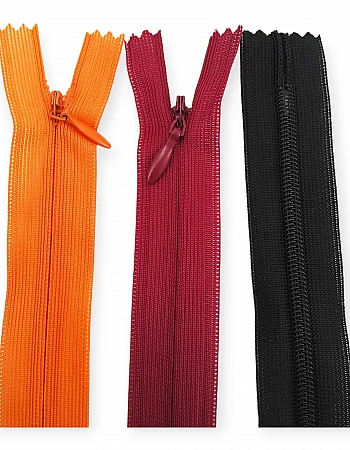 Gizli Fermuar 40 cm Tül Elbise ve Etek Fermuarı ZPG0040TUL