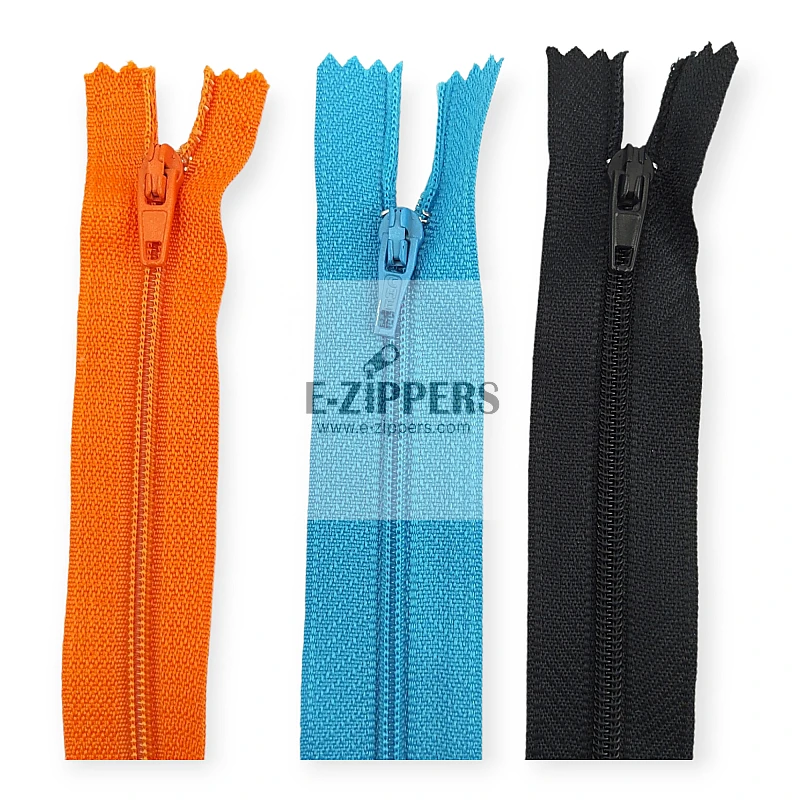 14 cm #3 5,51" Nylon Coil Zipper For Pant and Skirts Close End ZPS0014T5 14 cm #3 5,51" Nylon Coil Zipper For Pant and Skirts Close End ZPS0014T5
