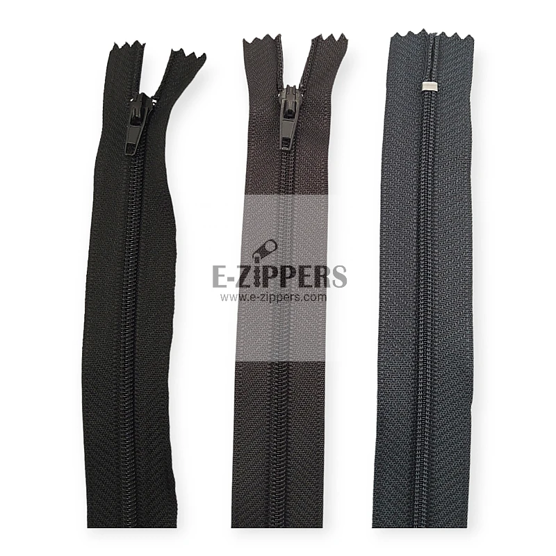 14 cm #3 5,51" Nylon Coil Zipper For Pant and Skirts Close End ZPS0014T5 14 cm #3 5,51" Nylon Coil Zipper For Pant and Skirts Close End ZPS0014T5